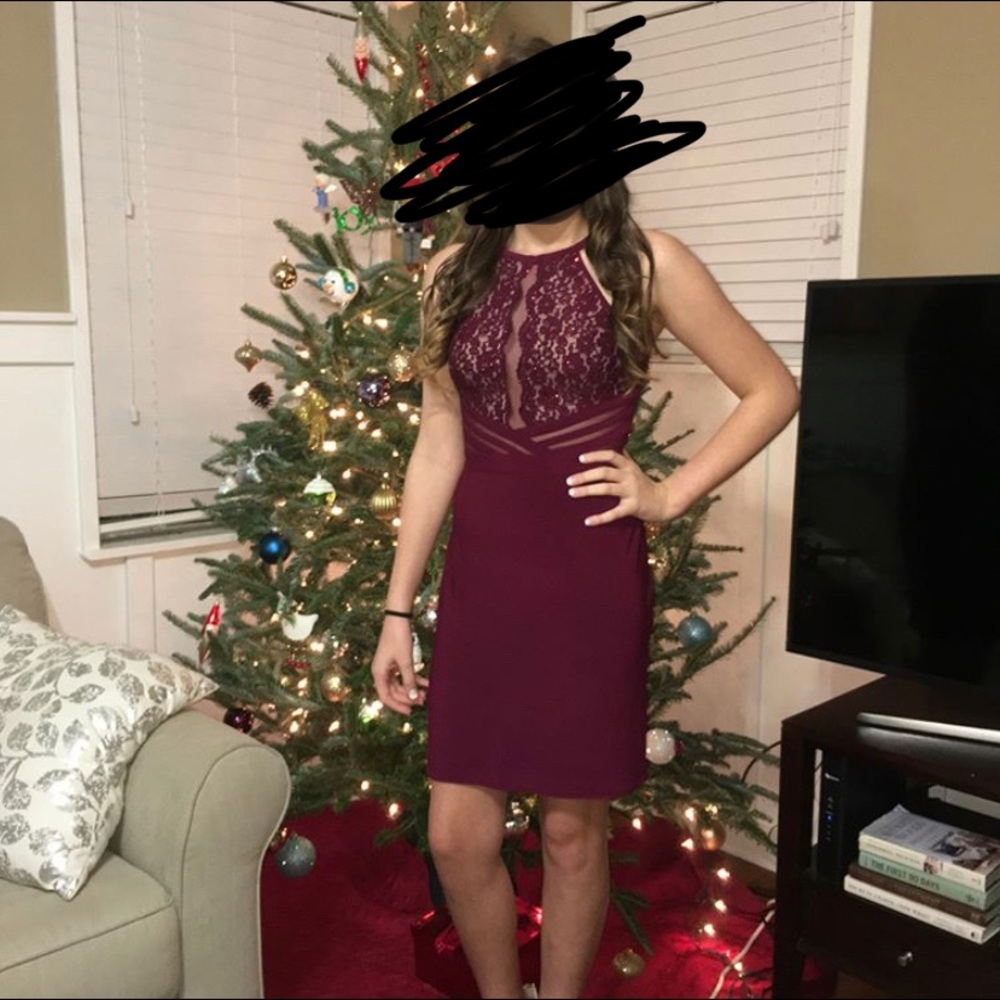 Morgan & Co homecoming dress